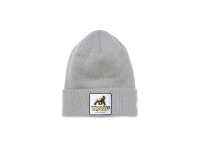 XLARGE x NEW ERA Walking Ape Cuff Beanie "Gray"