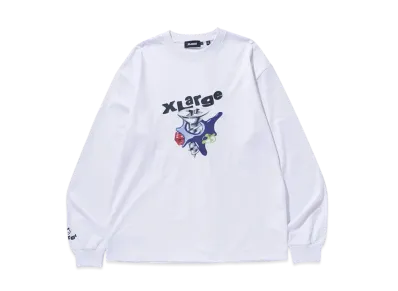 XLARGE Research L/S Tee "White"
