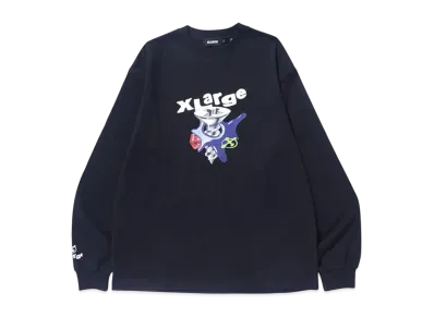 XLARGE Research L/S Tee "Black"