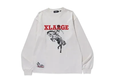 XLARGE Vice Town Heavyweight L/S Tee "Off White"