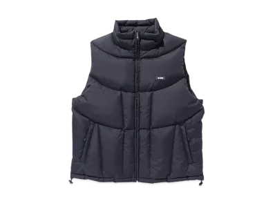 XLARGE Paneled Down Vest "Black"