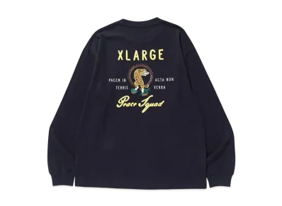 XLARGE Peace Squad L/S Tee "Black"