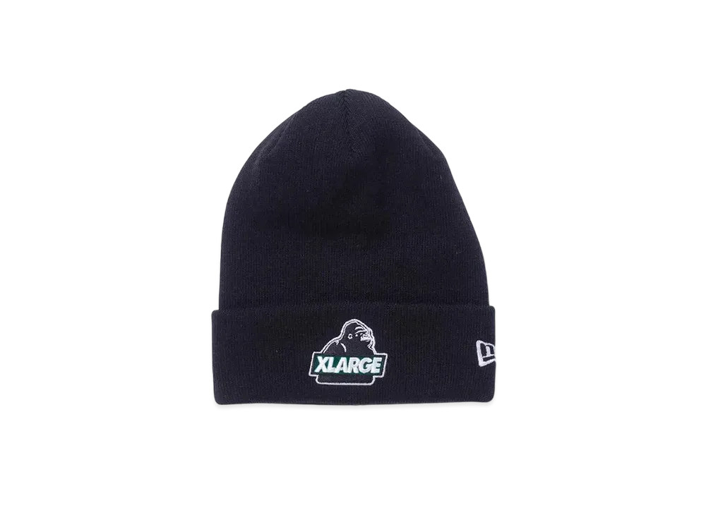 XLARGE x NEW ERA Slanted OG Cuff Beanie "Black"