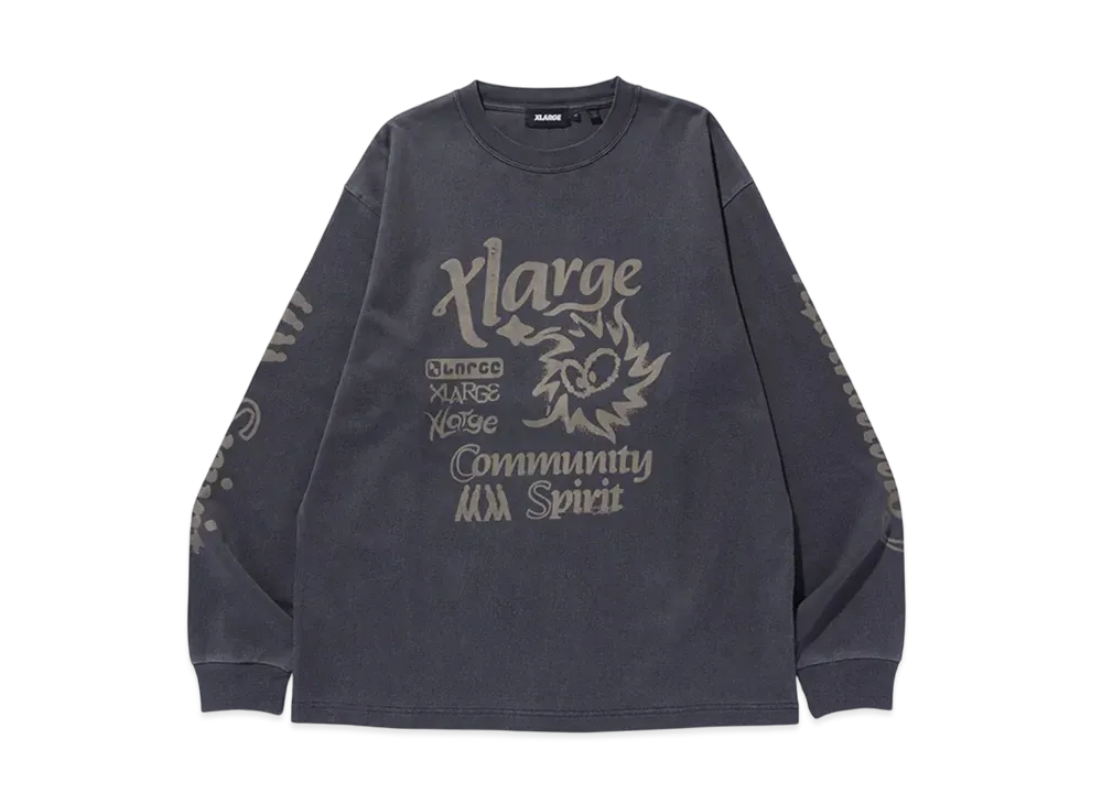 XLARGE Community Spirit L/S Tee "Black"