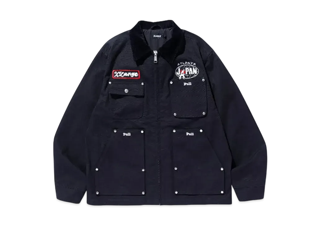 XLARGE x Blu Boy Workwear Jacket "Black"