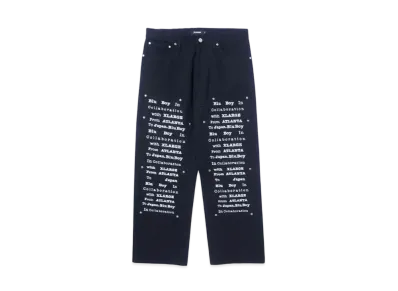 XLARGE x Blu Boy Workwear Pants "Black"