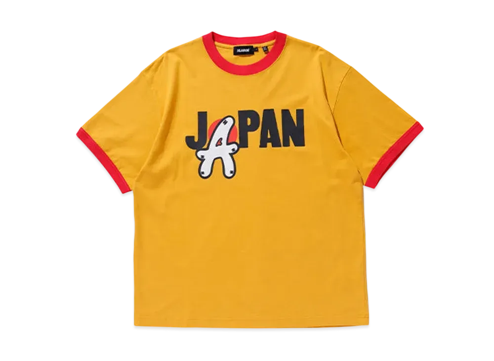 XLARGE x Blu Boy Ringer S/S Tee "Yellow"