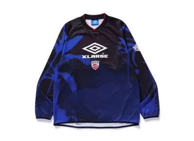 XLARGE x UMBRO L/S Soccer Jersey "Black"