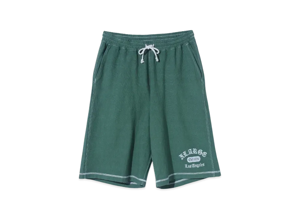 XLARGE x Champion Reverse Weave Stiched Short Pants "Green"