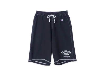 XLARGE x Champion Reverse Weave Stiched Short Pants "Black"