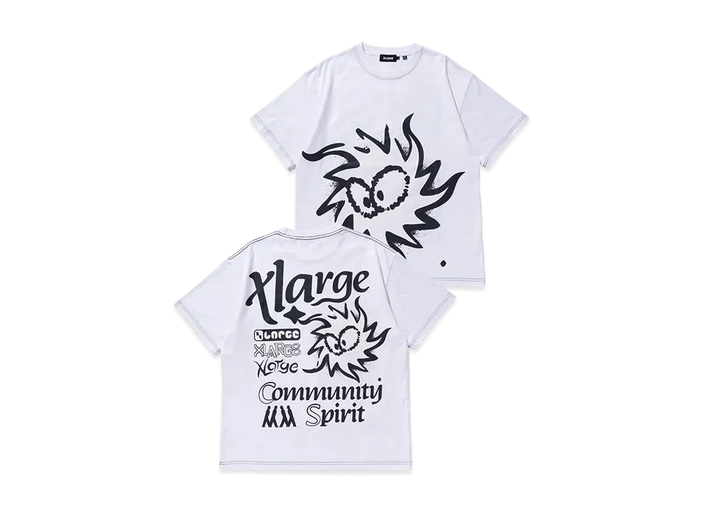 XLARGE Community Spirit S/S Tee "White"