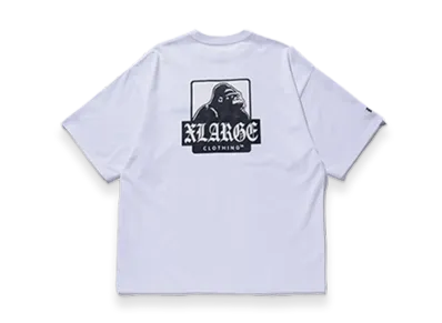 XLARGE x NEW ERA Performance S/S Tee "White"