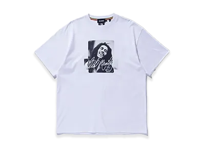 XLARGE x BOB MARLEY Box Logo S/S Tee "Black"
