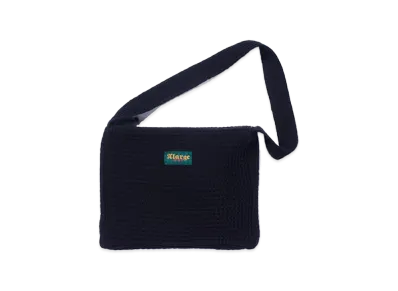 XLARGE x BOB MARLEY Knit Shoulder Bag "Black"