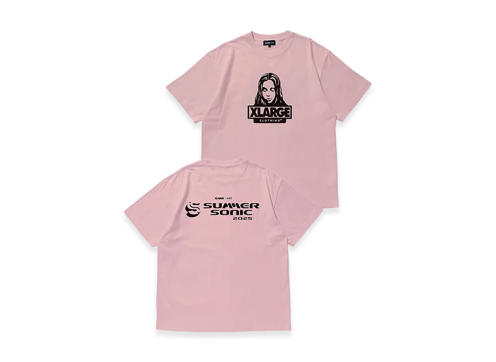 XLARGE x X-girl x SUMMER SONIC Fase SS Tee 