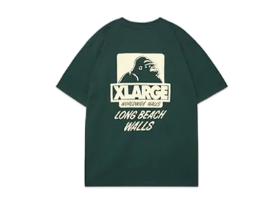 XLARGE x Long Beach Walls 2025 S/S TEE "Green"