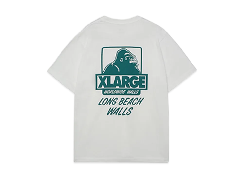 エクストララージ x ロングビーチウォールズ2025 SS Tシャツ "ホワイト"