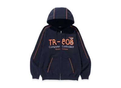 XLARGE x ROLAND Piping Hooded SWT "Black"