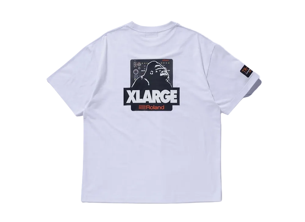 XLARGE x ROLAND OG Box S/S Tee "White"