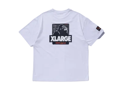 XLARGE x ROLAND OG Box S/S Tee "White"