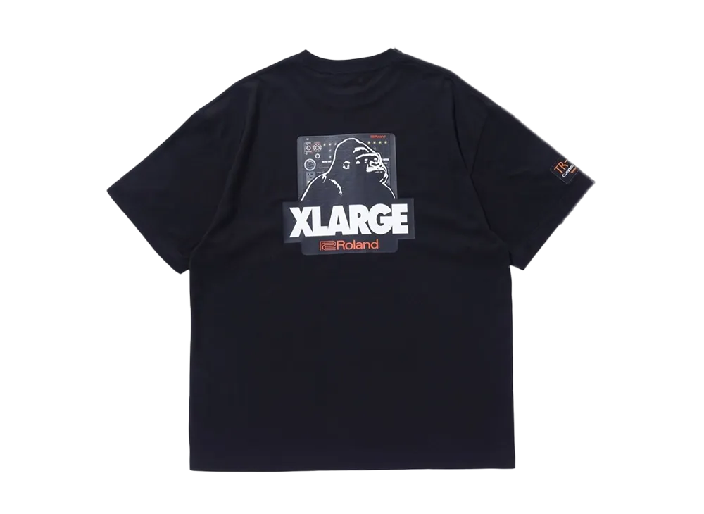 XLARGE x ROLAND OG Box S/S Tee "Black"