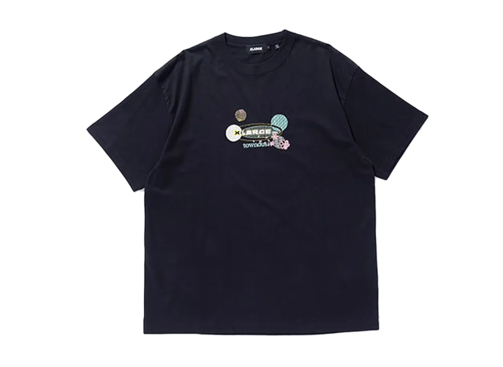 XLARGE x towndust Oval Logo S/S Tee "Black"