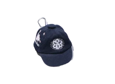 XLARGE x towndust Mini Cap Keychain "Navy"