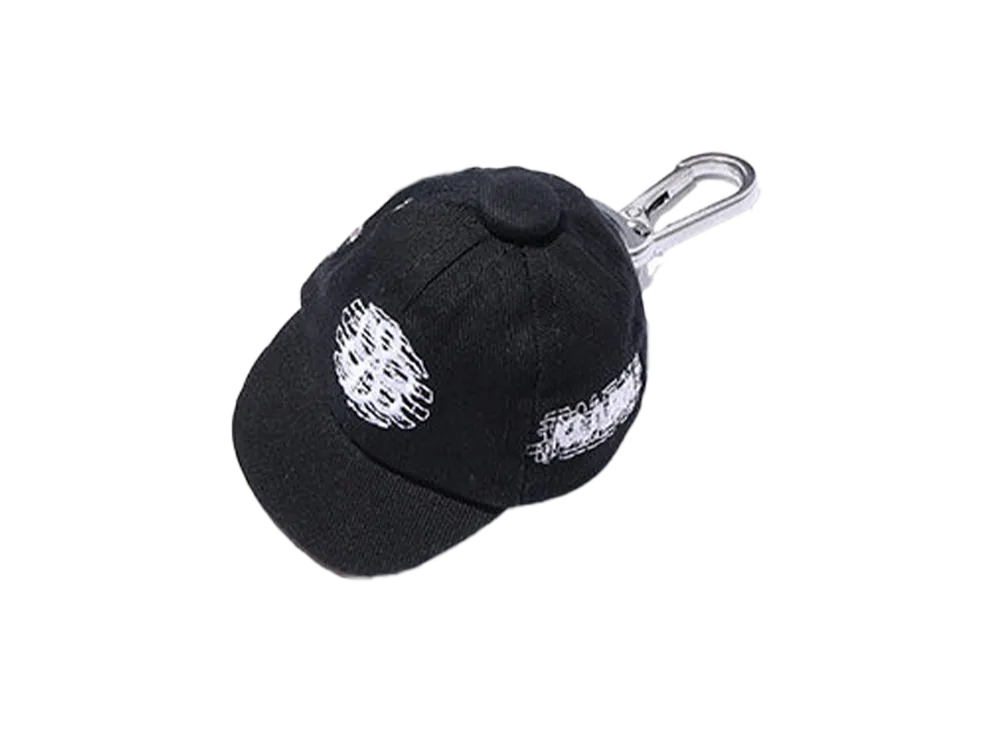 XLARGE x towndust Mini Cap Keychain "Black"