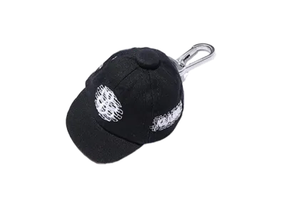 XLARGE x towndust Mini Cap Keychain "Black"