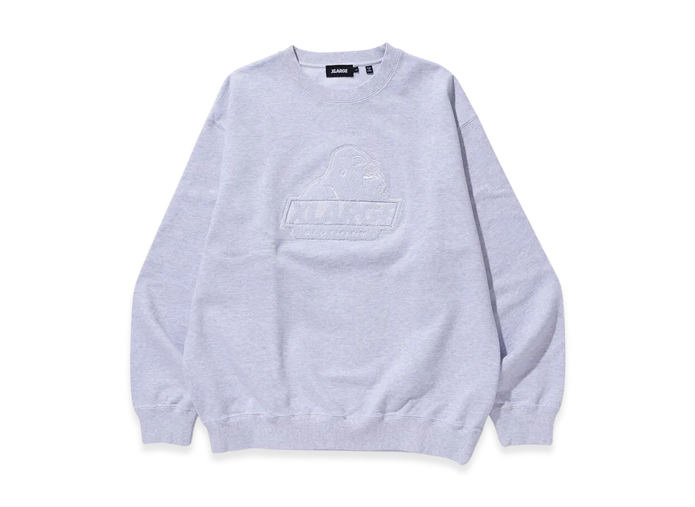 XLARGE Old OG Crewneck Sweatshirt "Ash"