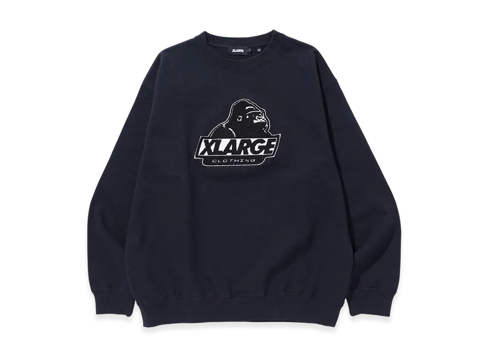 XLARGE Old OG Crewneck Sweatshirt "Black"