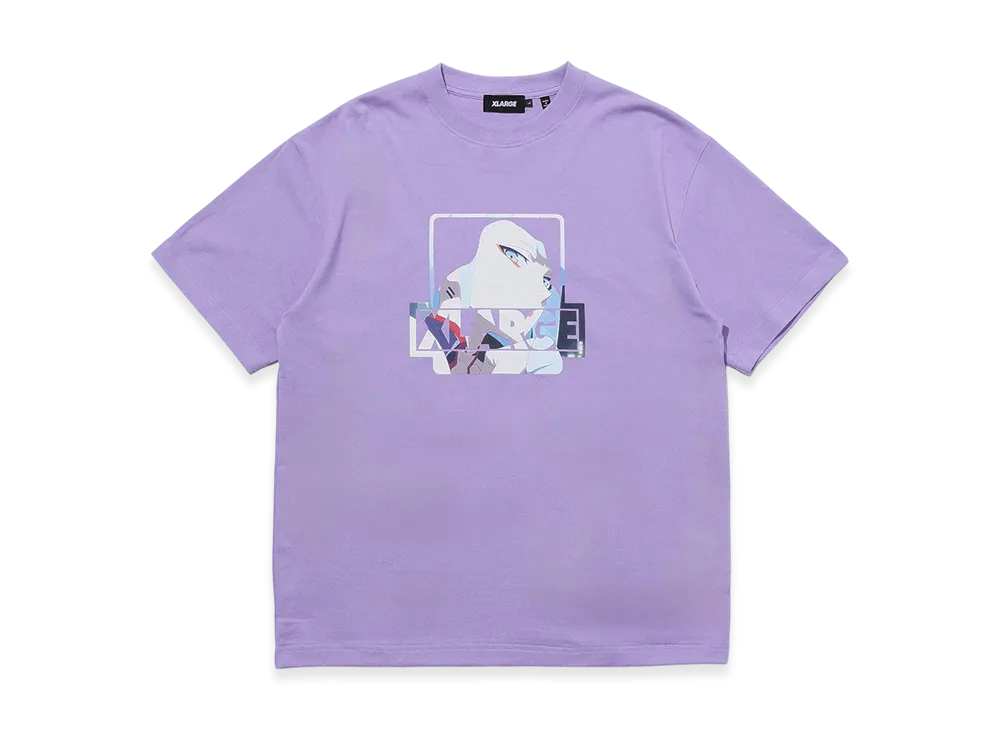 XLARGE x CYBERPUNK: EDGERUNNERS S/S Tee Lucy "Lt Purple"