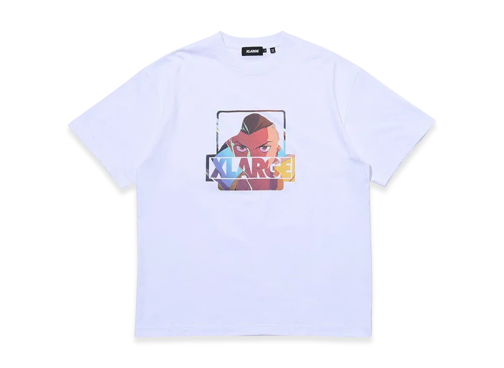 XLARGE x CYBERPUNK: EDGERUNNERS S/S Tee David "White"