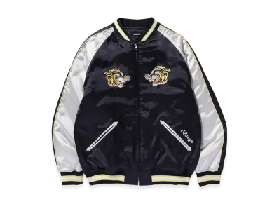 Xlarge x Hanshin Tigers Souvenir Jacket "Black"