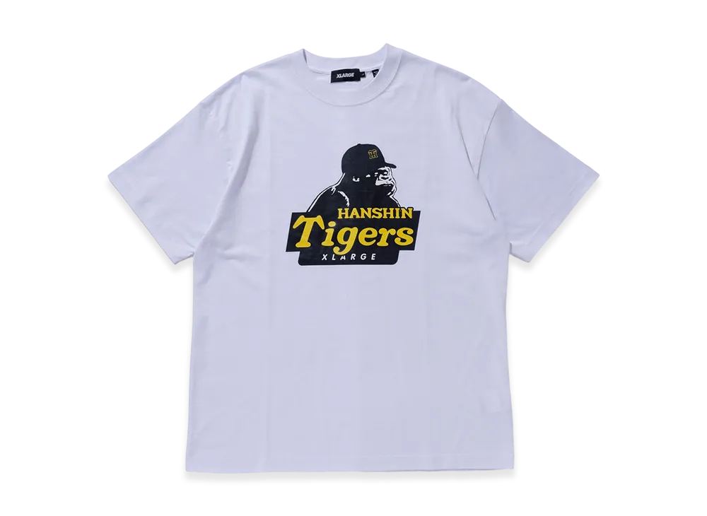 Xlarge x Hanshin Tigers Slanted Og S/S Tee "White"