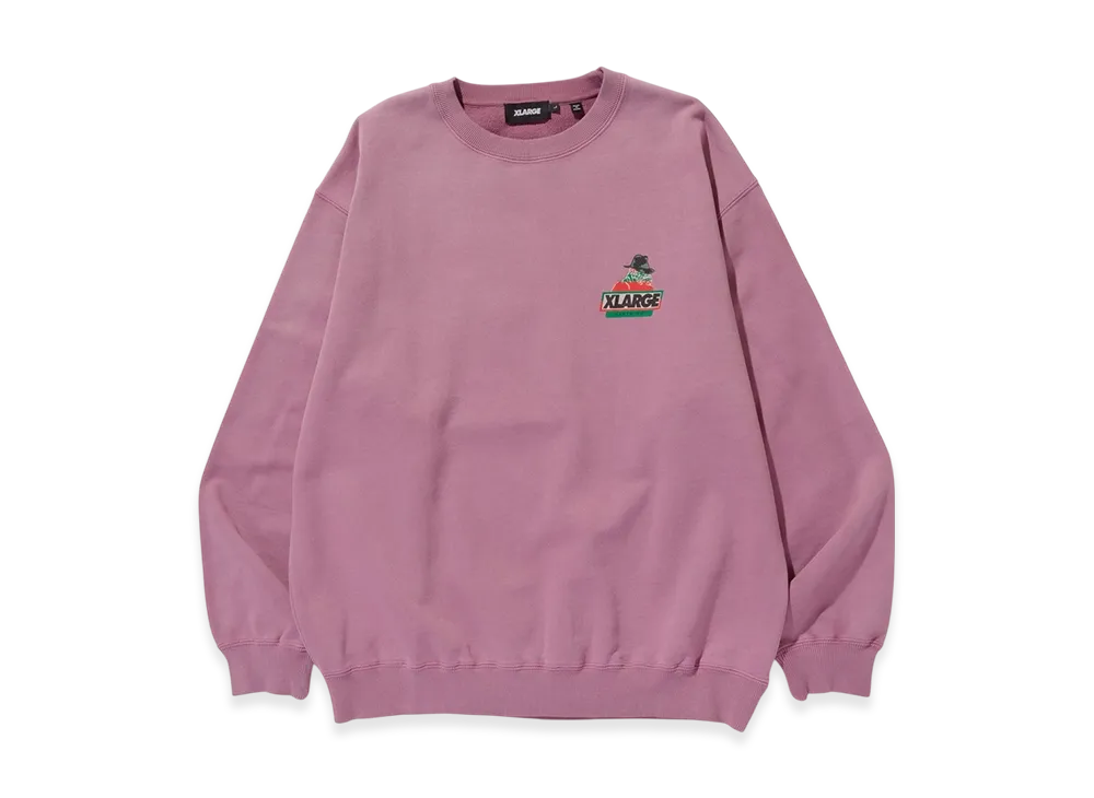 Xlarge Scary Night Og Crewneck Sweatshirt "Purple"