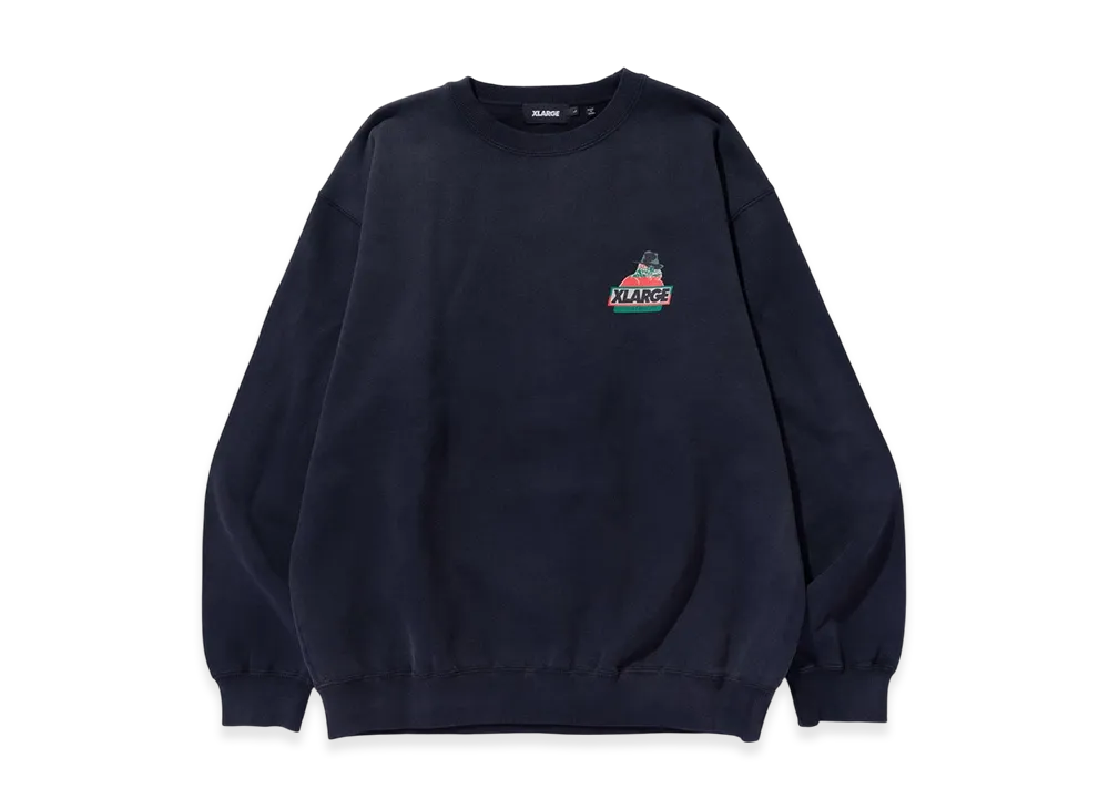 Xlarge Scary Night Og Crewneck Sweatshirt "Black"