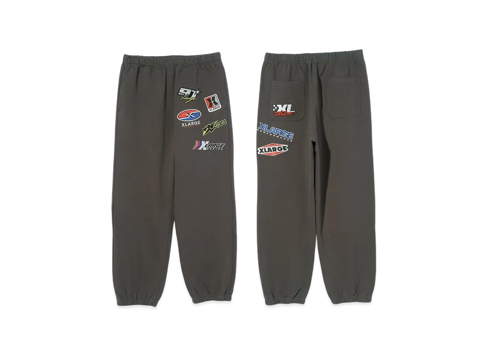Xlarge Multi Logo Sweat Pants "Charcoal"