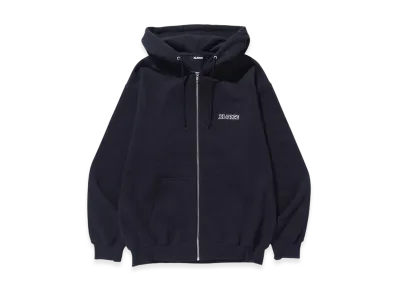 XLARGE OG Box Zip Up Hooded Sweatshirt "Black"