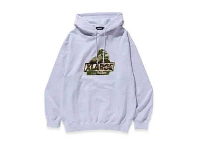 XLARGE Slanted OG Pullover Hooded Sweatshirt "Ash"