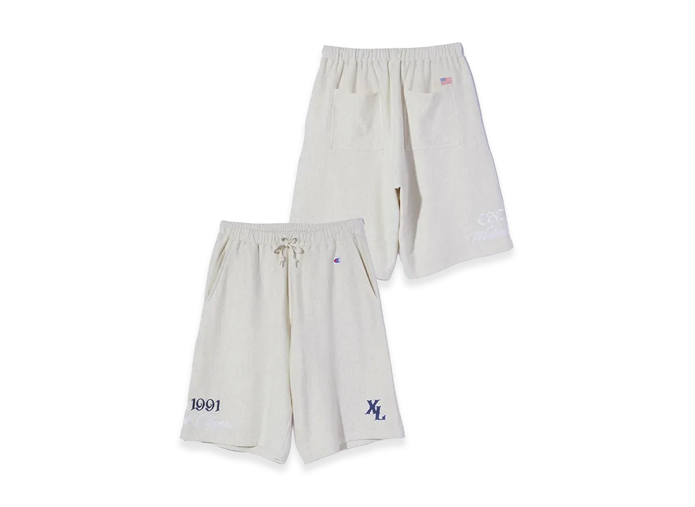 XLARGE x Champion Sweat Shorts "Ash"