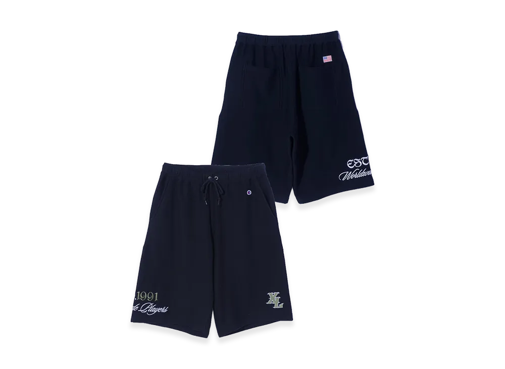 XLARGE x Champion Sweat Shorts "Black"