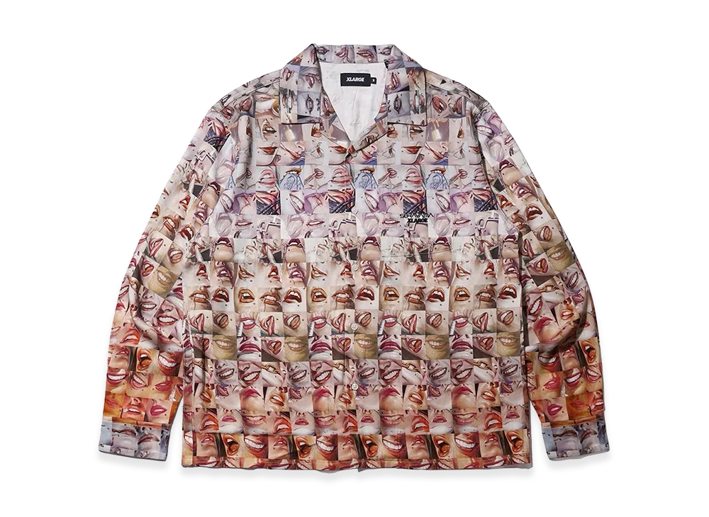 XLARGE x HAJIME SORAYAMA L/S Raypn Shirt A "Beige"