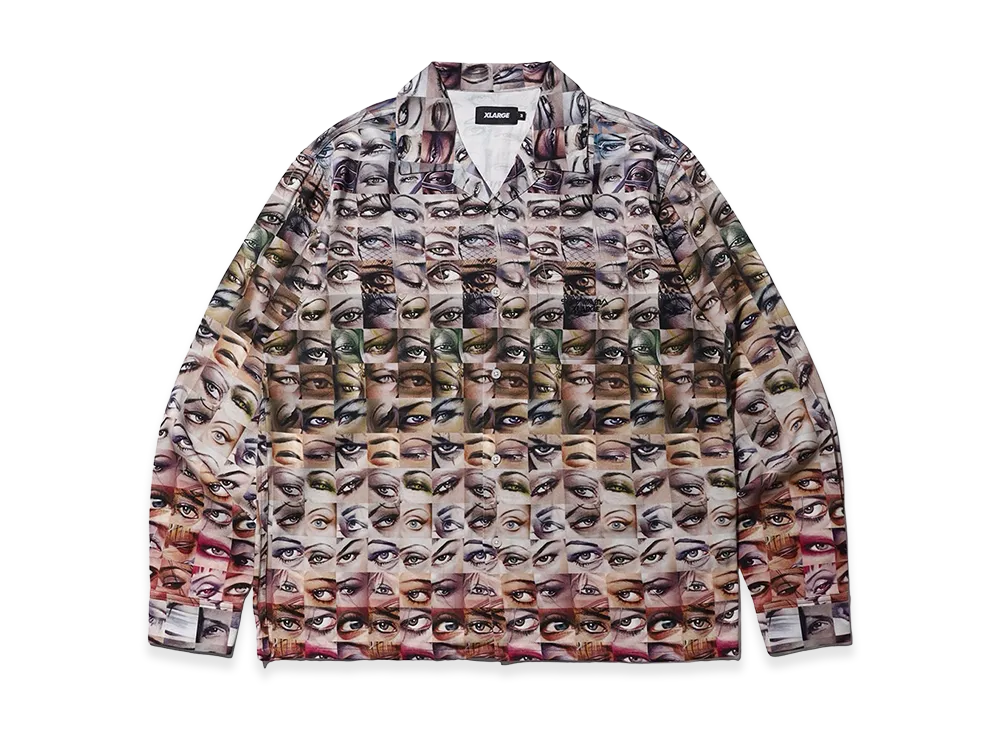 XLARGE x HAJIME SORAYAMA L/S Raypn Shirt B "Beige"