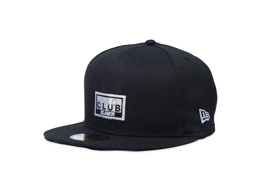 XLARGE x PRO CLUB x NEW ERA 59Fifty Cap "Black"
