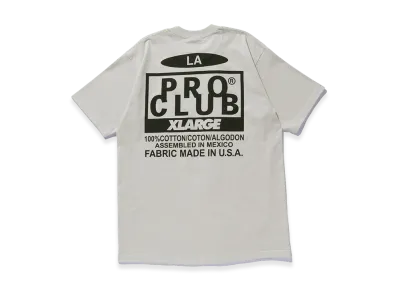 XLARGE x PRO CLUB Heavy Weight S/S Tee "Beige"