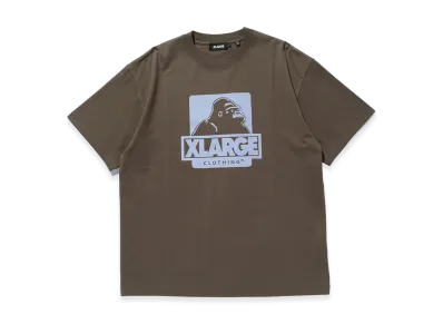 XLARGE OG Box S/S Tee "Brown"