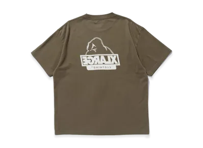 XLARGE Backside OG S/S Tee "Brown"