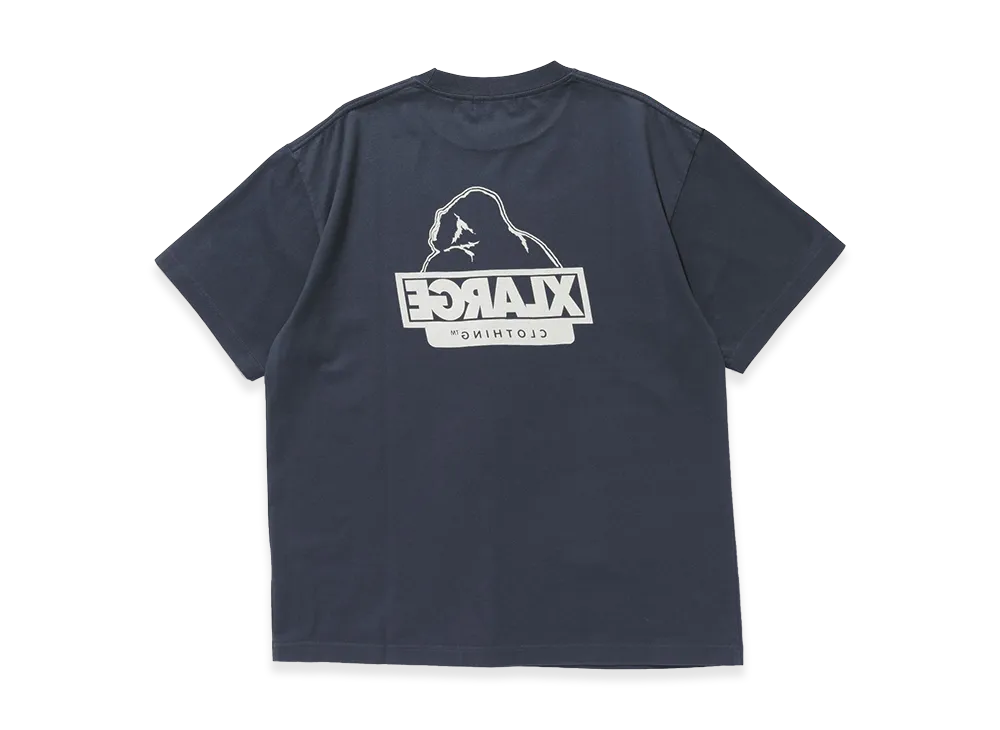 XLARGE Backside OG S/S Tee "Navy"
