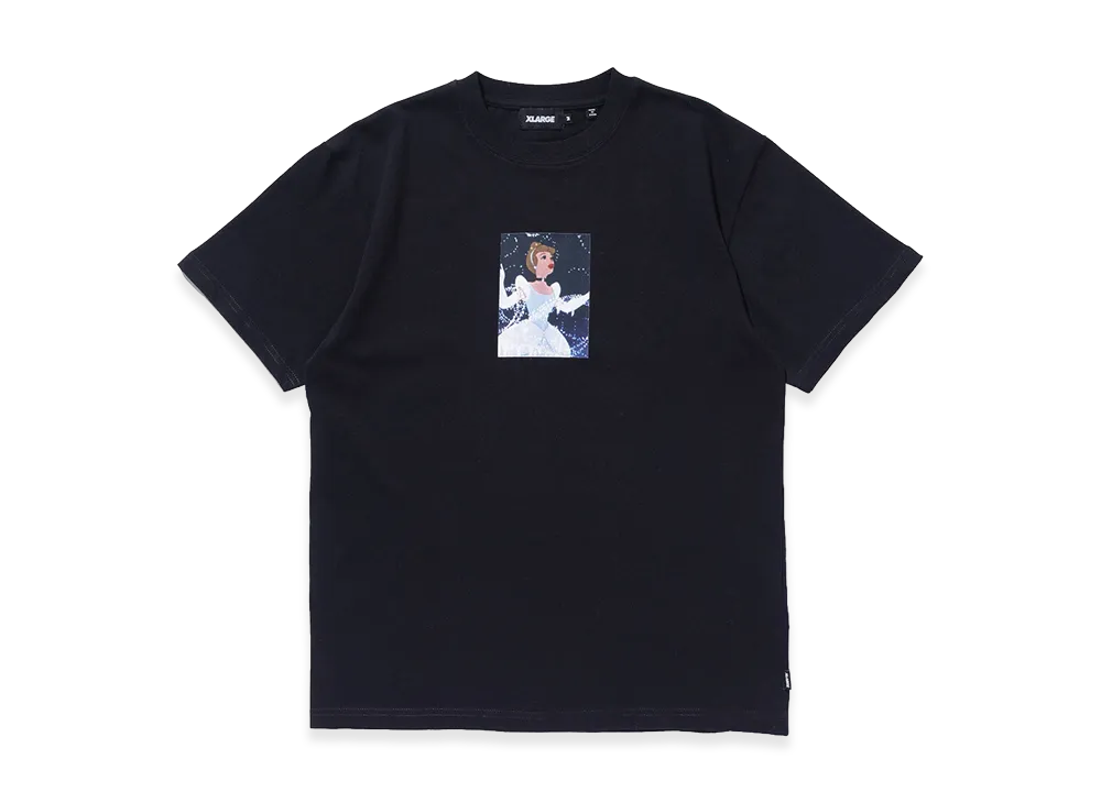 XLARGE x Disney Cinderella / S/S Tee "Black"